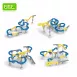 Interactive Marble Roller Coaster Kits Educational Ball Tracks Playsets for Kids (complex set)