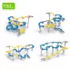 Interactive Marble Roller Coaster Kits Educational Ball Tracks Playsets for Kids (complex set)