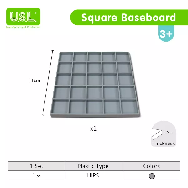 Educational Toys Square Baseboard for Building Blocks