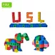 Educational Math Linking Cube Series Building Blocks for Interactive Learning