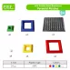 Diamond Shape Geometric Stacking Blocks Pyramid Construction Toys for Kids Educational Puzzles Toys