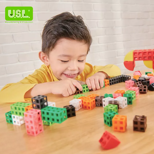Linking Cubes Educational Toys Building Blocks
