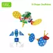 Muilti-Shaped Snowflake Interlocking Building Blocks Educational Toys