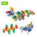 Pattern Snowflake Interlocking Building Blocks Educational Toys