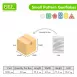 Pattern Snowflake Interlocking Building Blocks Educational Toys