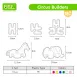 Animal Shaped Interlocking Building Blocks Educational Toys for Creative Play