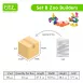 Animal Shaped Interlocking Building Blocks Educational Toys for Creative Play (zoo theme)