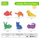 Jumbo Animal Sd Educational Toys Light Weight Counters