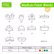 Medium Early Learning EVA Foam Stacking Blocks for Toddlers Soft Building Educational Toys