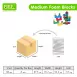 Medium Early Learning EVA Foam Stacking Blocks for Toddlers Soft Building Educational Toys