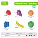 Mixed Fruit Counters Educational Sorting and Counting Toys