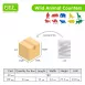 Wild Animal Counters Construction Vehicle Counters Educational Sorting and Counting Toys