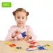 Educational Toys GEOMETRY Craft Buttons for Lacing Activity