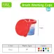 Colorful Brush Washing Cups Art Supplies