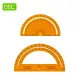 Translucent Multi-purpose Accurate Protractor for Measurement Essential Tool for light tables_ for Precision 