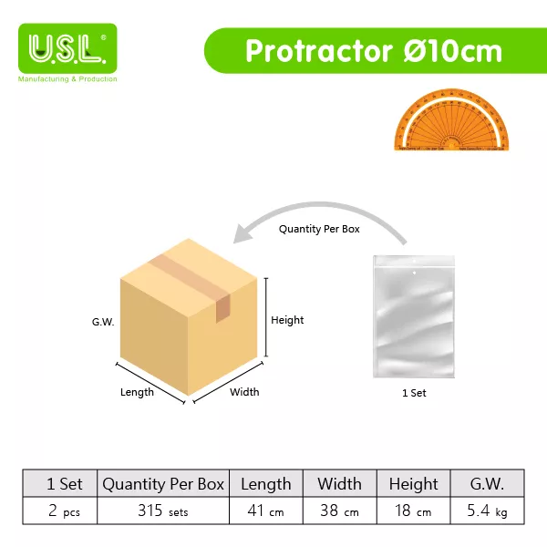 Translucent Multi-purpose Accurate Protractor for Measurement Essential Tool for light tables_ for Precision 