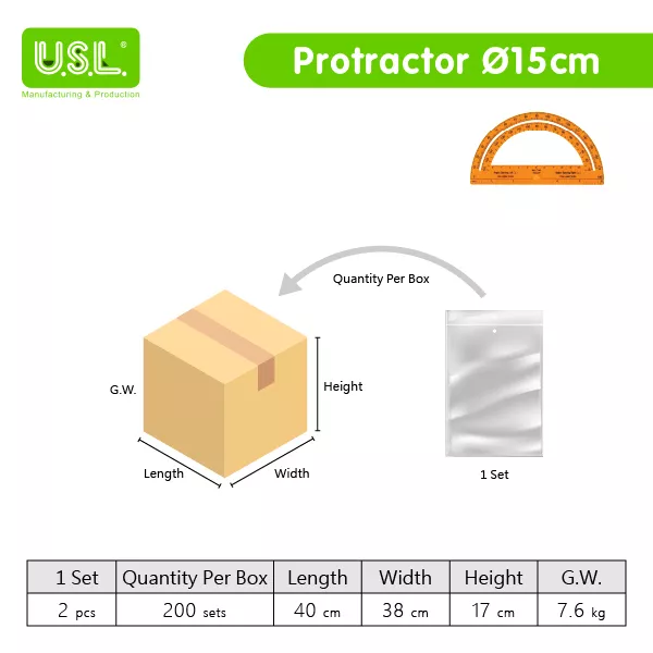 Translucent Multi-purpose Accurate Protractor for Measurement Essential Tool for light tables_ for Precision 