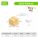 Children's Math Balance Toys with WEIGHTS Demonstrating Simple Calculations 