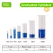 Translucent Graduated Cylinders and Measuring Cups Essential Tools for light tables_ for Accurate Liquid Measurements