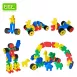 Interlocking Building Blocks Educational Toys for Kids (with wheels)