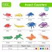 Insect Counters Construction Vehicle Counters Educational Sorting and Counting Toys