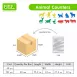Animal Counters Educational Sorting and Counting Toys