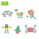 Educational Toys DONUT Lacing Beads for Kids Enhancing Hand-Eye Coordination and Motor Skills