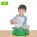 SQUARE Bucket Balance Measuring Toys with WEIGHTS