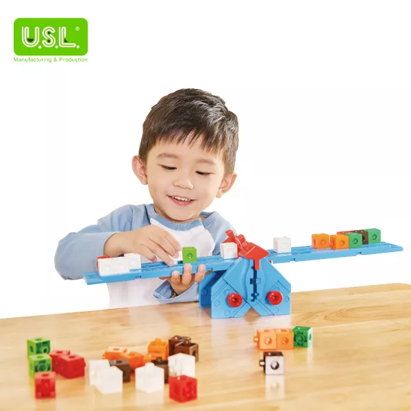 Multi-Purpose 2D/3D Fun Math Toys Learning Balance for Simple Algebra Calculations 
