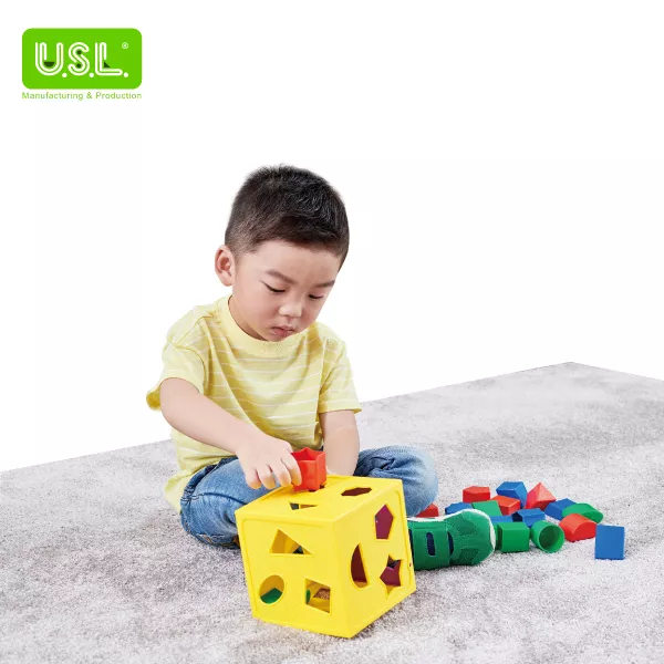Educational Sorting Box for Children Fun Shap Recognition and Hand-Eye Coordination Toy