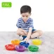 Colorful Sorting Plates Educational Toys for Enhancing Kids' Cognitive Developemnt and Hand-Eye Coordination