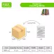 Colorful Hexagonal Counting Stackable Sticks for Math Toys