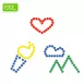 Colorful Round Chips Coins Counters for Counting and Sorting