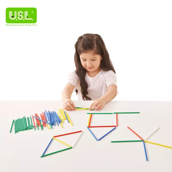 Colorful Counting Sticks Math Toys for Counting and Sorting