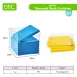 Marked Thousand Block Container for Base Ten Learning 1L Liquid Holding Capacity Fitting 1000 1cm Metric Cubes Math Toys