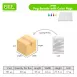 LARGE Colorful Peg Boards for Creative Design Fun Math Toys for Counting Sorting Stacking