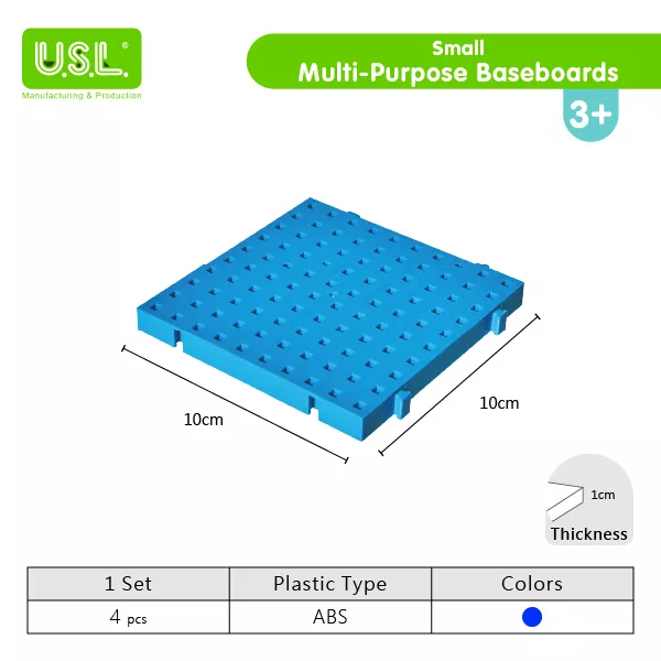 Cubes Linking Math Toys 1 Gram Plastic Weights with a Building Board