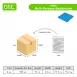 Cubes Linking Math Toys 1 Gram Plastic Weights with a Building Board