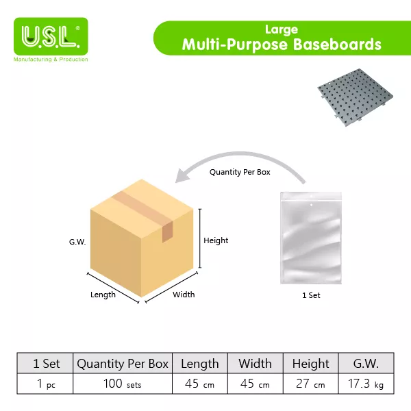 Interlocking Boards for Math Coordinate System Creativity Play Wall