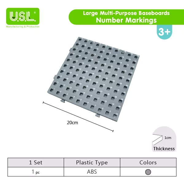 Interlocking Boards for Math Coordinate System Creativity Play Wall