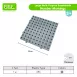 Interlocking Boards for Math Coordinate System Creativity Play Wall
