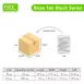 Base Ten Math Toy Set with Thousand Blocks Hundred Flats Ten Rods Unit Cubes