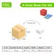 Base Ten Math Toy Set with Thousand Blocks Hundred Flats Ten Rods Unit Cubes