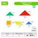 TRANSPARENT Tangrams Interactive Math Toys Math Puzzles