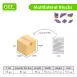 Multilateral Blocks for Learning Counting Sorting Geometry Colors Relative Size Concept Math Toys Math Puzzles
