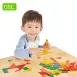 Relational Polygons Shape Puzzles Math Toys for Enhancing Spatial Reasoning and Problem Solving Skills