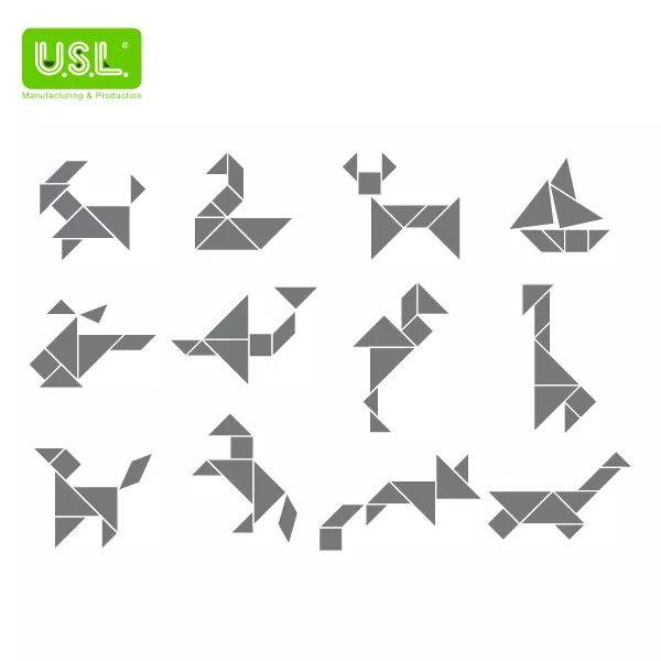 Tangrams Interactive Math Toys Math Puzzles