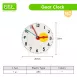 Children's Teaching Clocks with GEAR Movement Fun and Interactive Leanring Aid for Kids