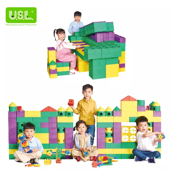 Jumbo Building Block Sets for Kids Fun and Durable Construction Toys