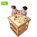 Adjustable Brightness LED Light Table Translucent Colorful Blocks for Kids Sensory Play and Home Learning Educational Toys
